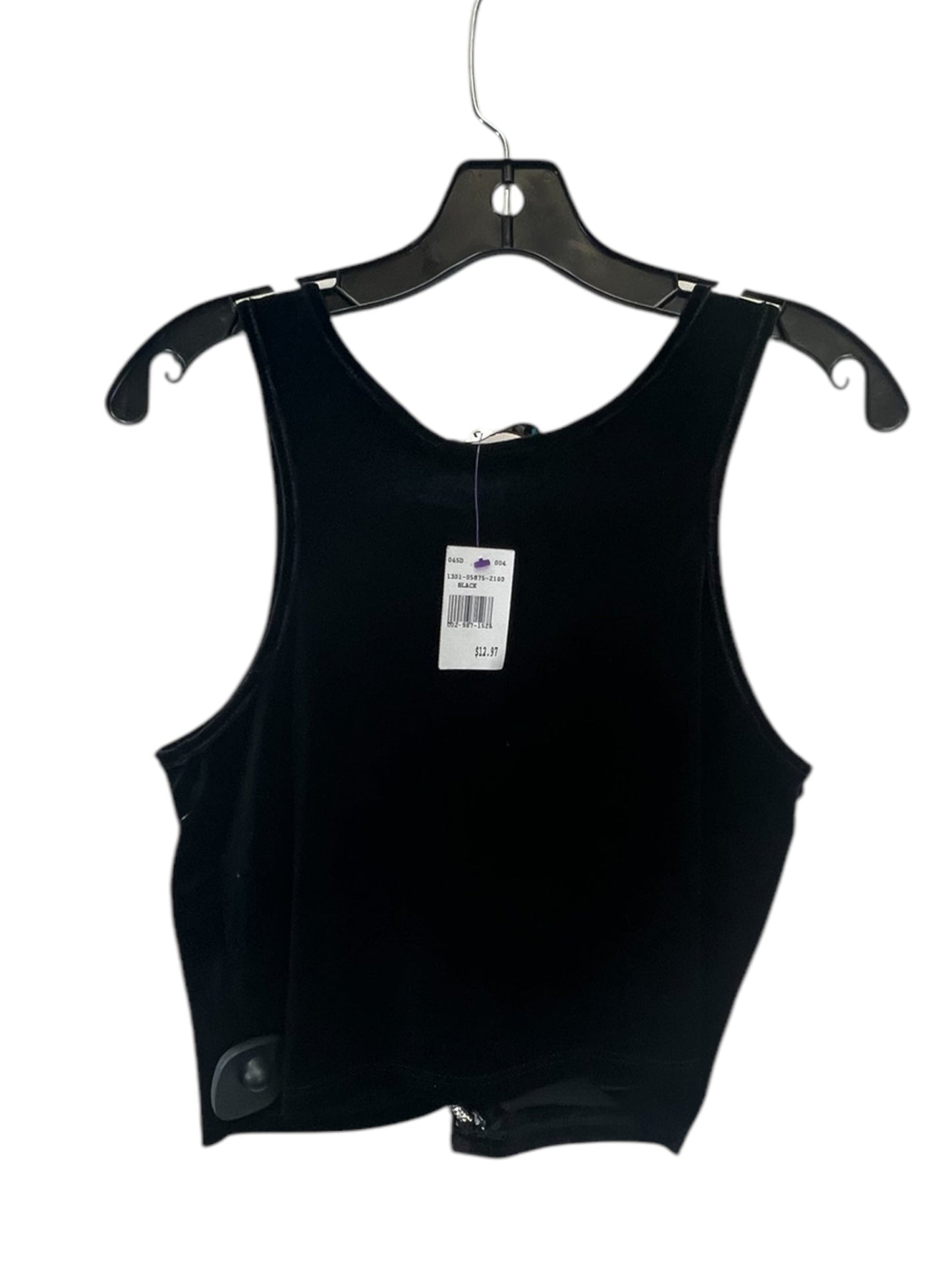 Top Sleeveless By Love J In Black, Size: Xl