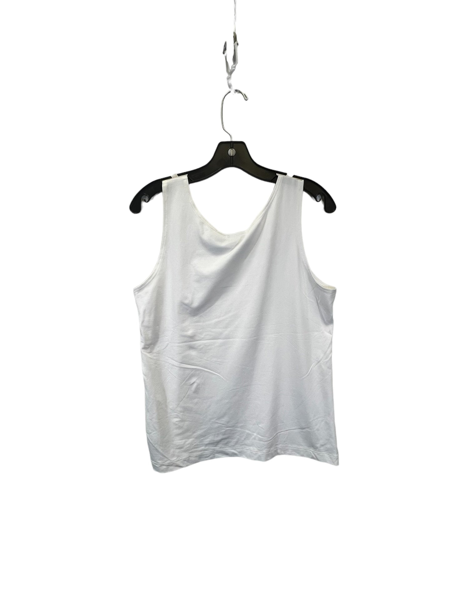White Tank Top Additions By Chicos, Size L