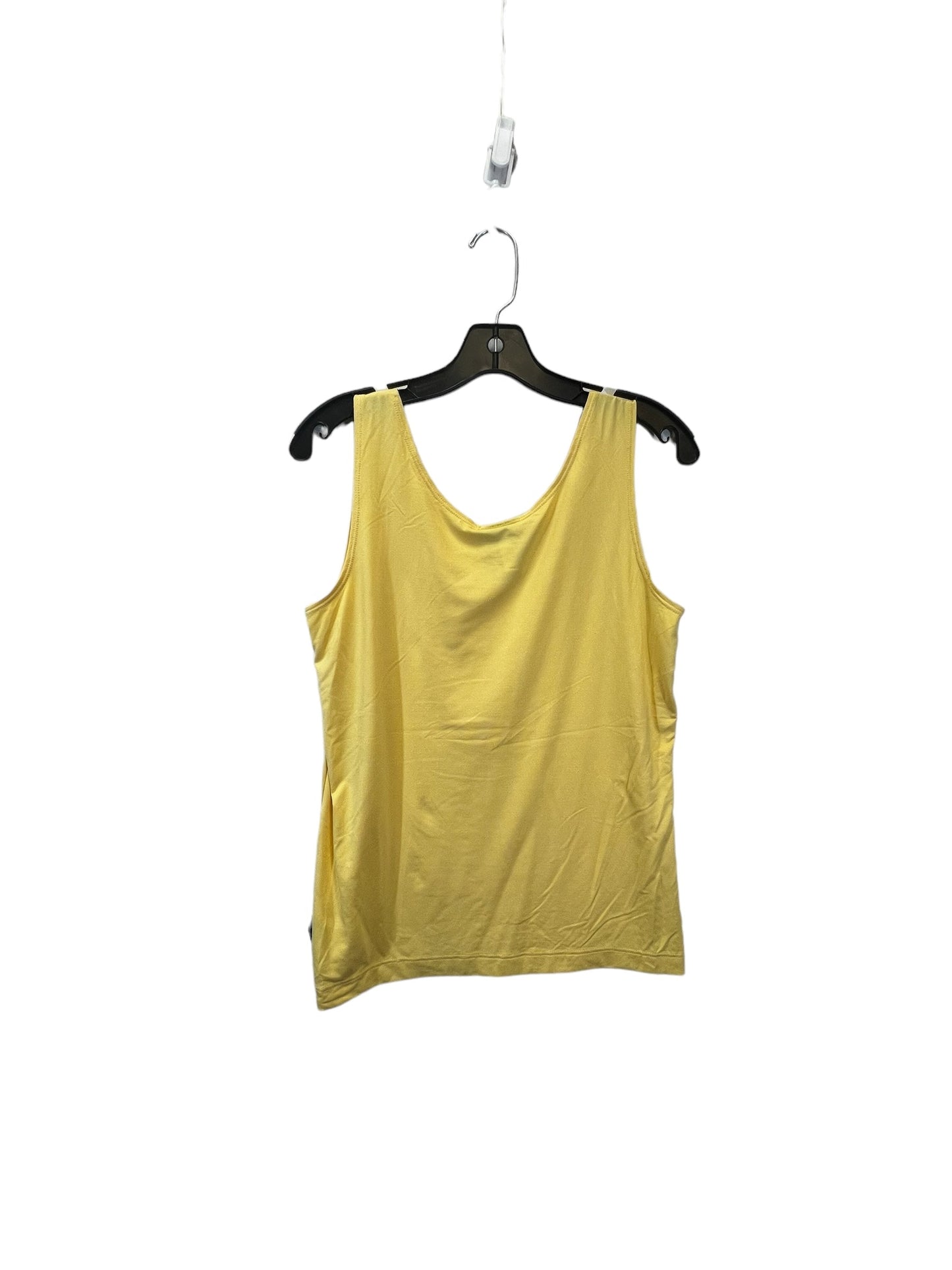 Yellow Tank Top Additions By Chicos, Size L
