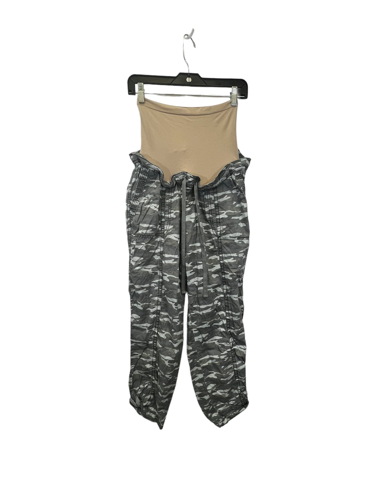 Camouflage Print Pants Cargo & Utility Motherhood, Size Xl