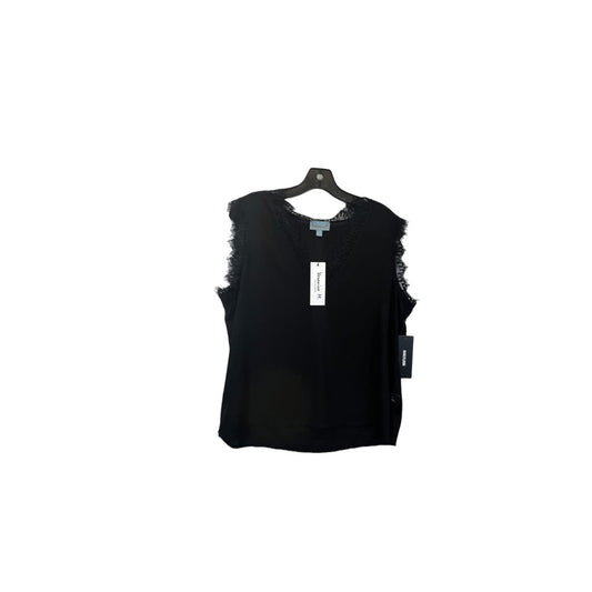 Black Top Sleeveless Veronica M, Size L