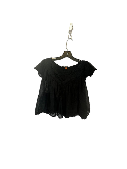 Black Top Short Sleeve Free People, Size S