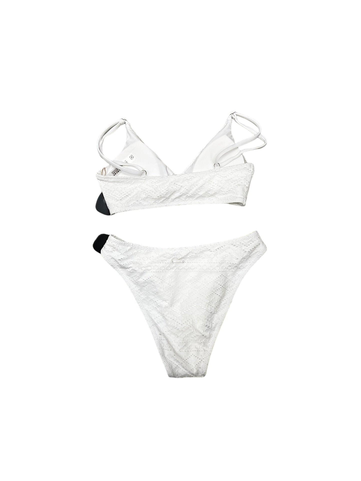 White Swimsuit 2pc Cmc, Size S