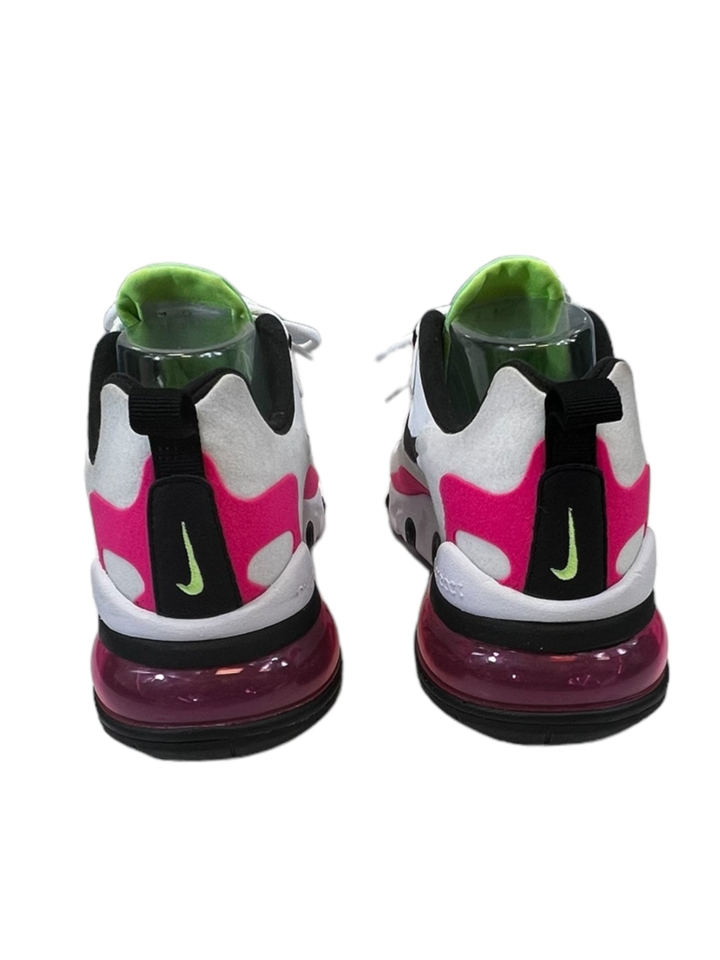 Green & Pink Shoes Sneakers Nike, Size 10