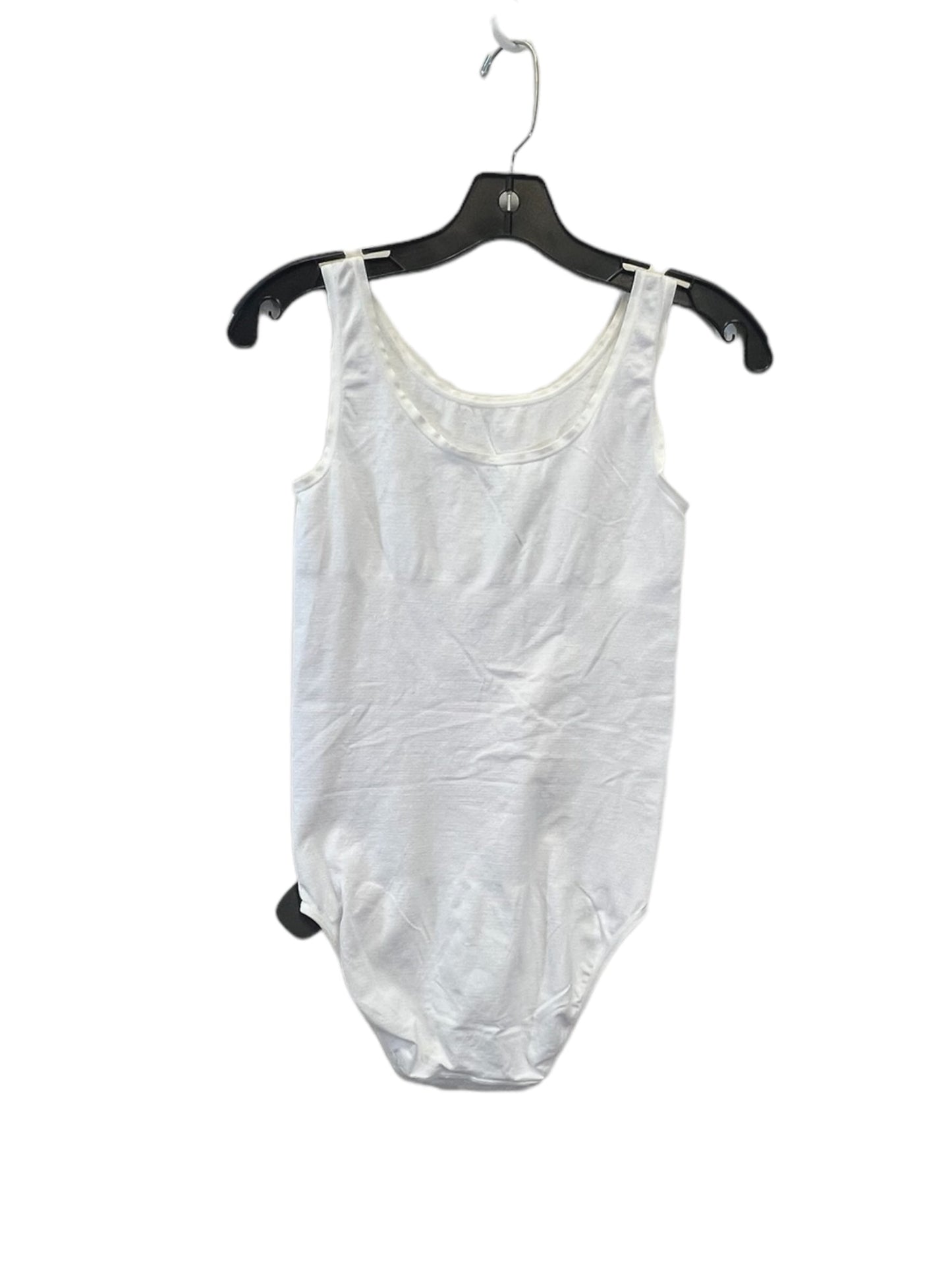 Bodysuit By Clothes Mentor In White, Size: L