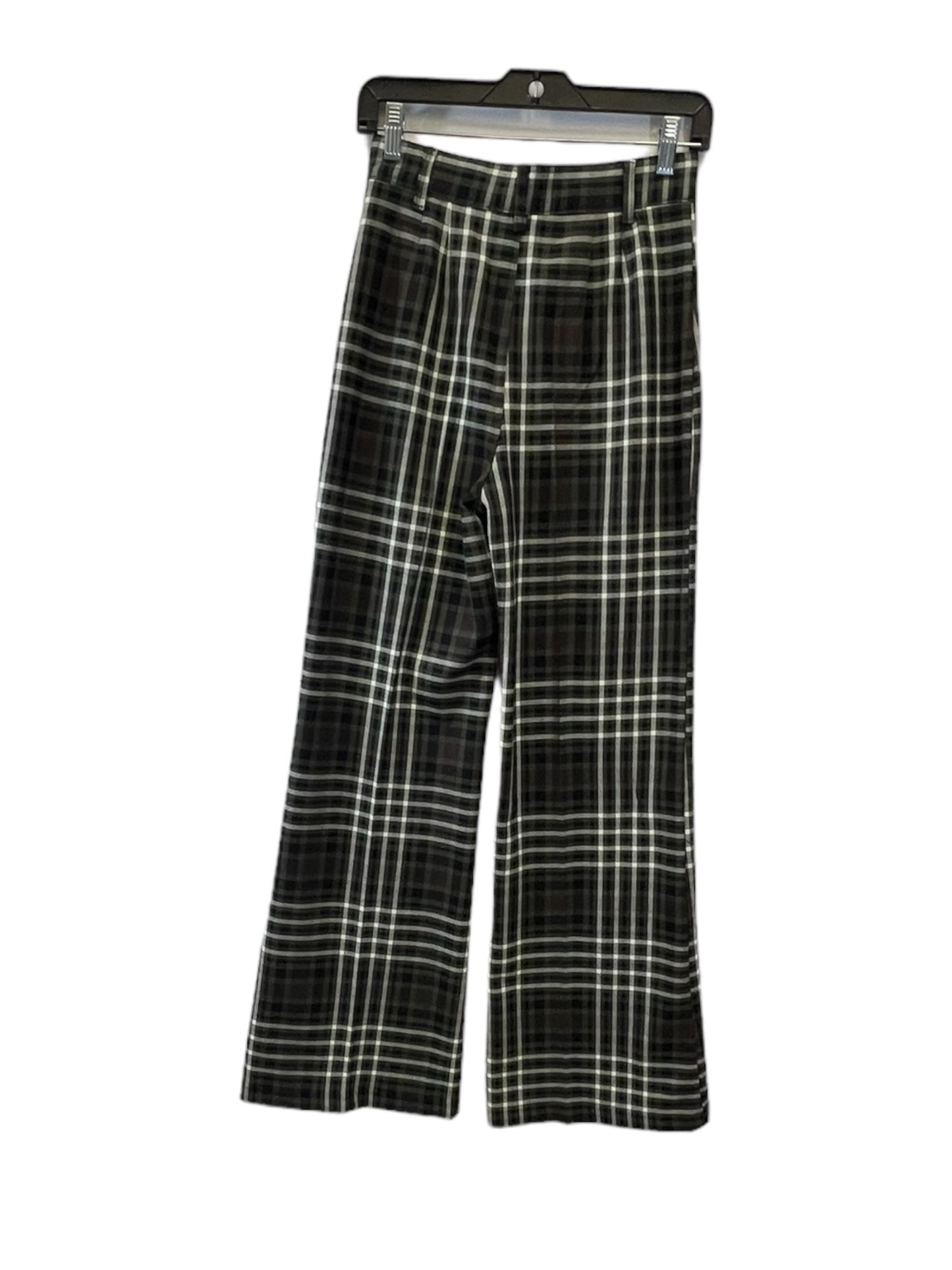 Pants Wide Leg By Free People In Plaid Pattern, Size: 2