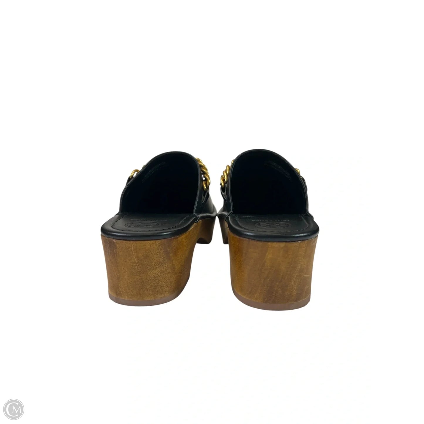 Shoes Designer By Tory Burch In Black & Brown, Size: 5