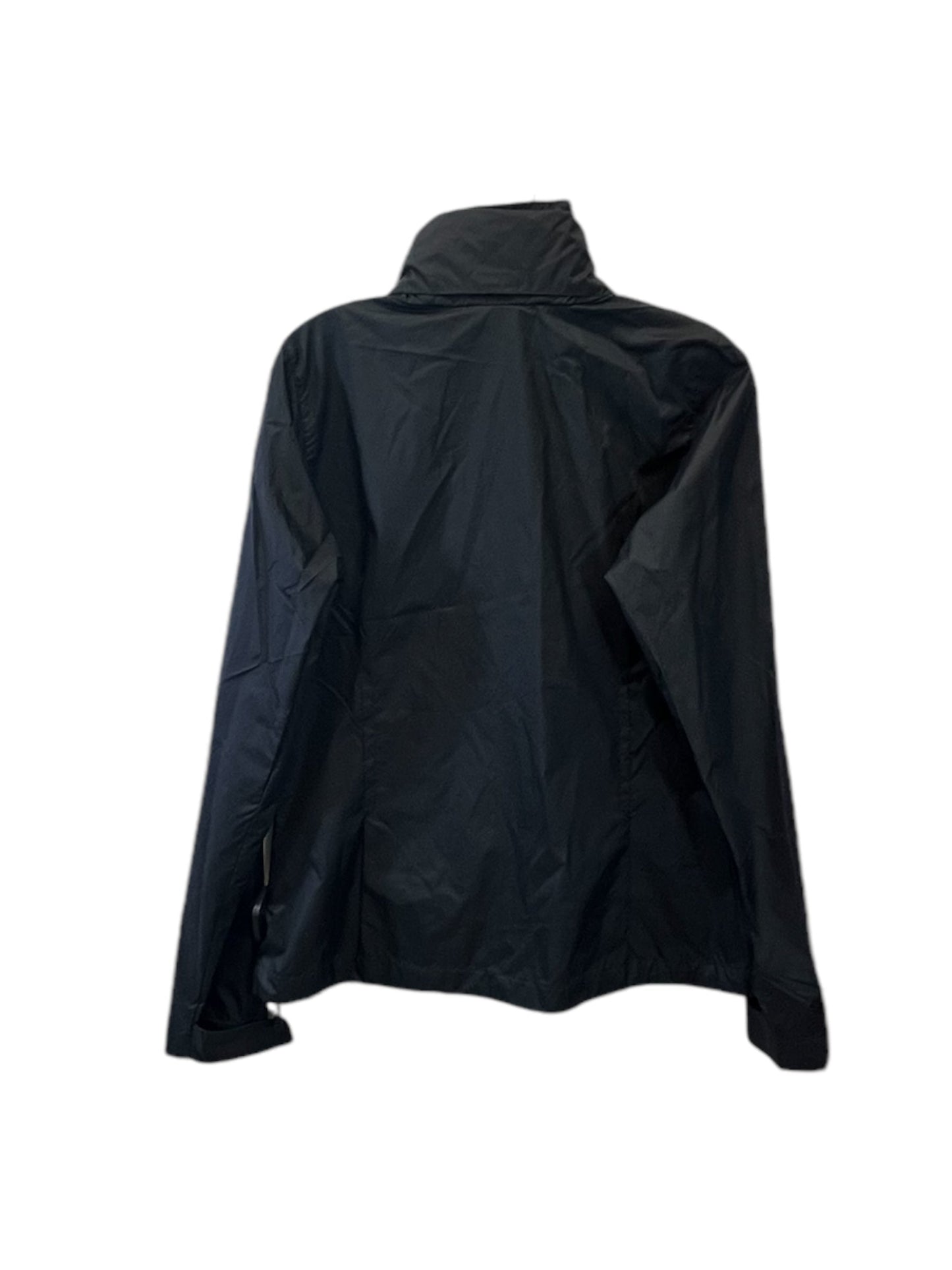 Jacket Windbreaker By Columbia In Black, Size: S