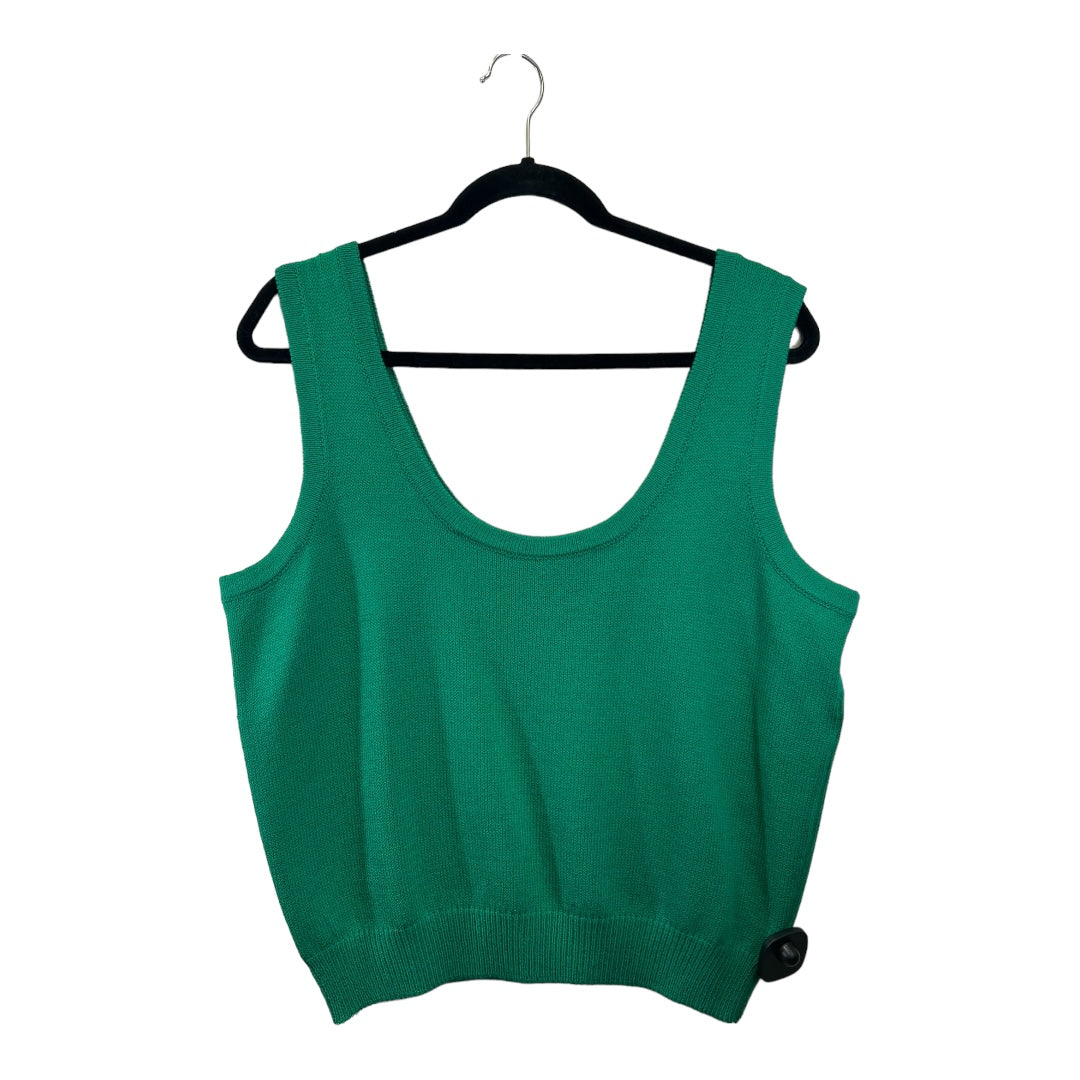 Top Sleeveless Designer By St John Collection  Size: L