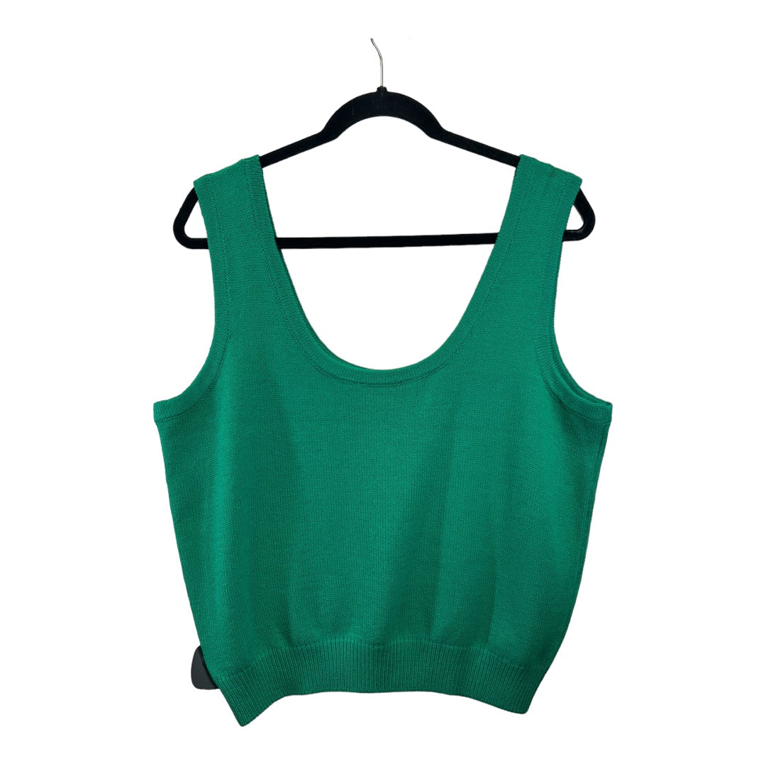 Top Sleeveless Designer By St John Collection  Size: L