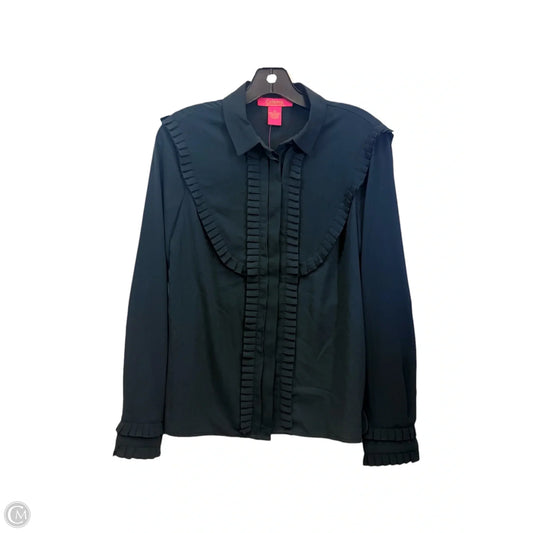 Top Long Sleeve By Catherine Malandrino In Black, Size: Xs