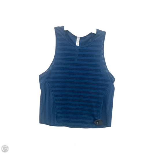 Athletic Tank Top By Lululemon In Blue, Size: 6