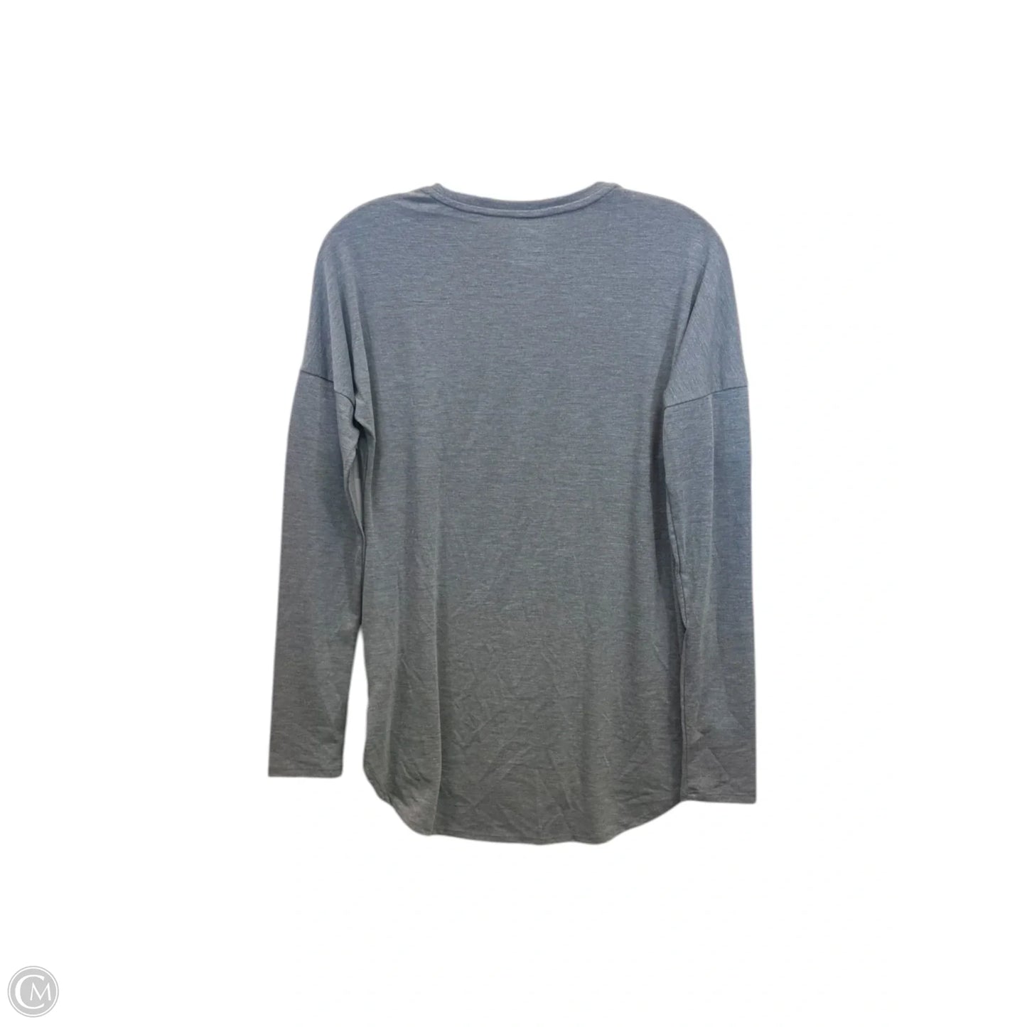 Top Long Sleeve By Apt 9 In Grey, Size: Xs