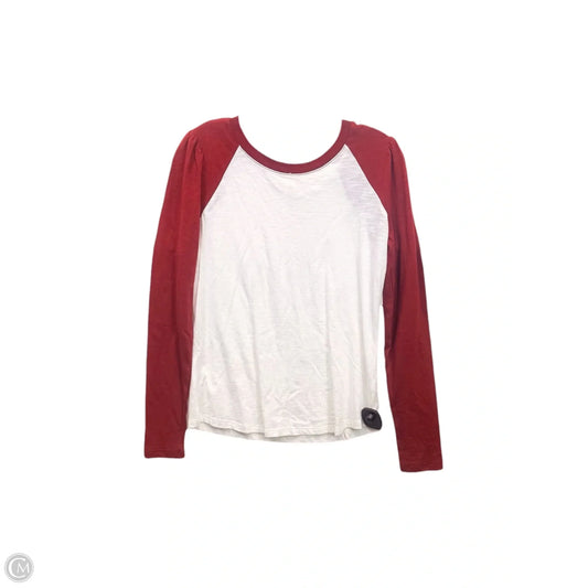 Top Long Sleeve By Lc Lauren Conrad In White, Size: Xs