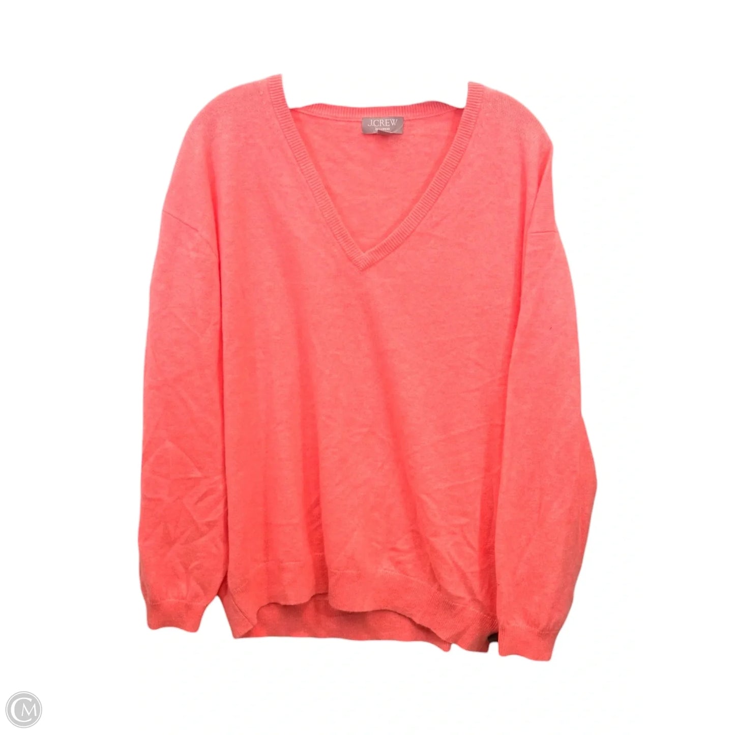 Sweater By J. Crew In Peach, Size: L