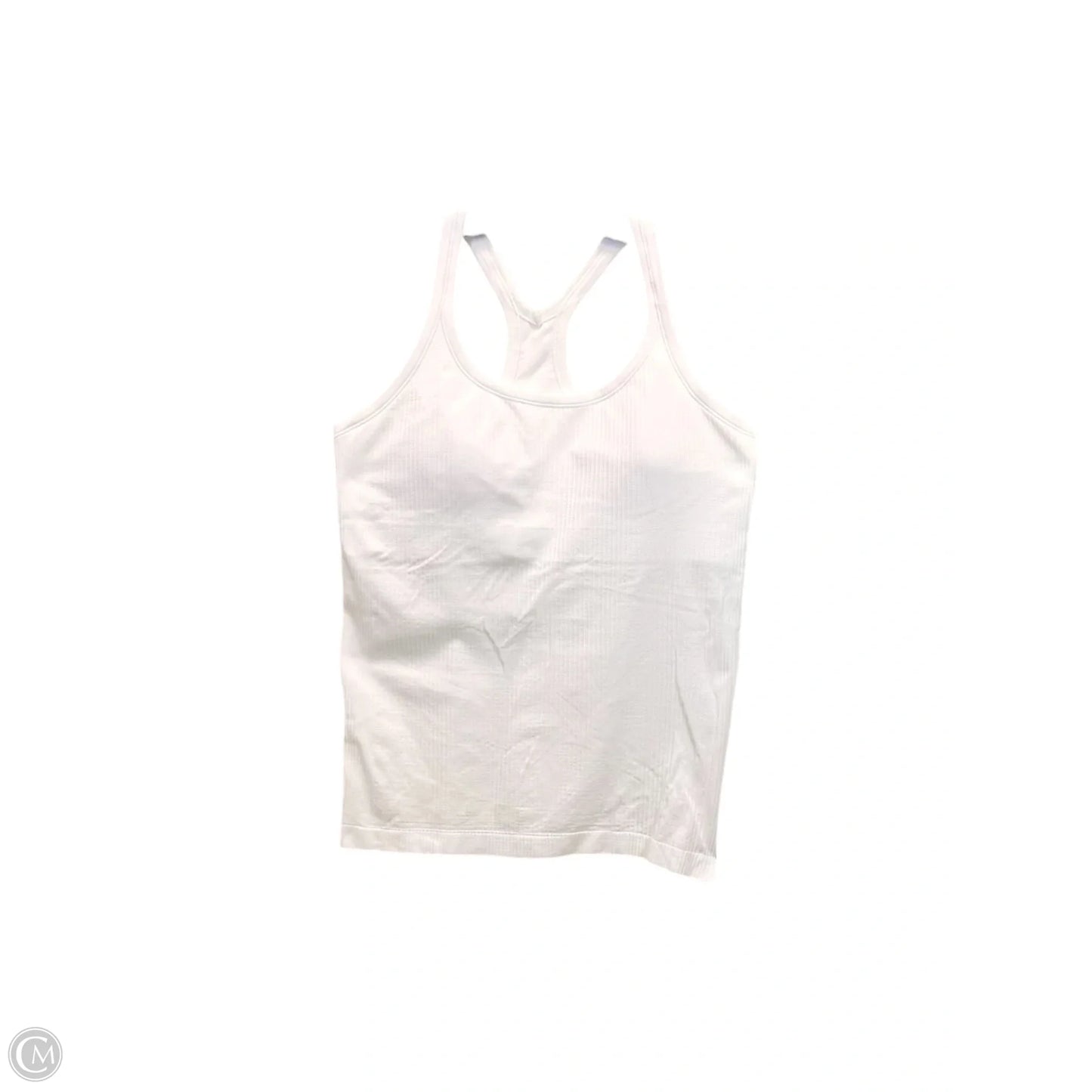 Athletic Tank Top By Lululemon In White, Size: 12