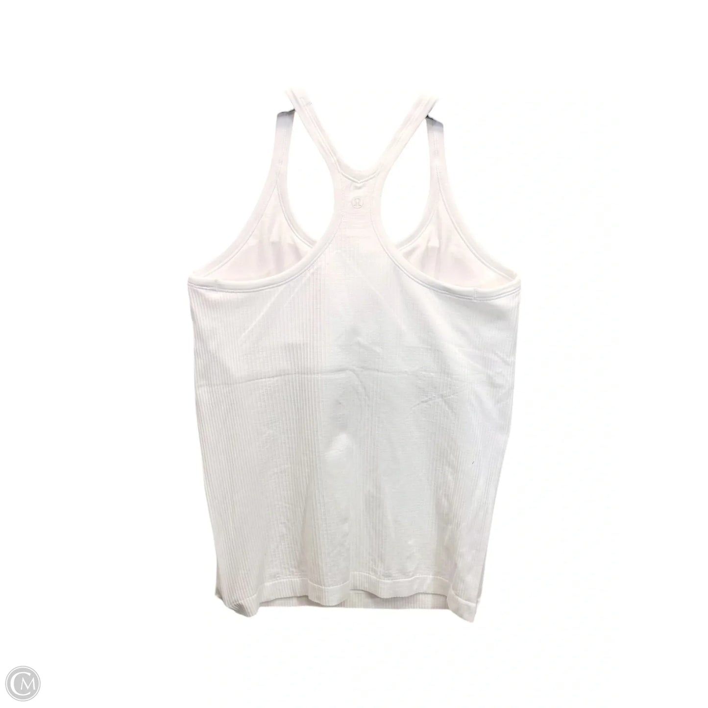 Athletic Tank Top By Lululemon In White, Size: 12