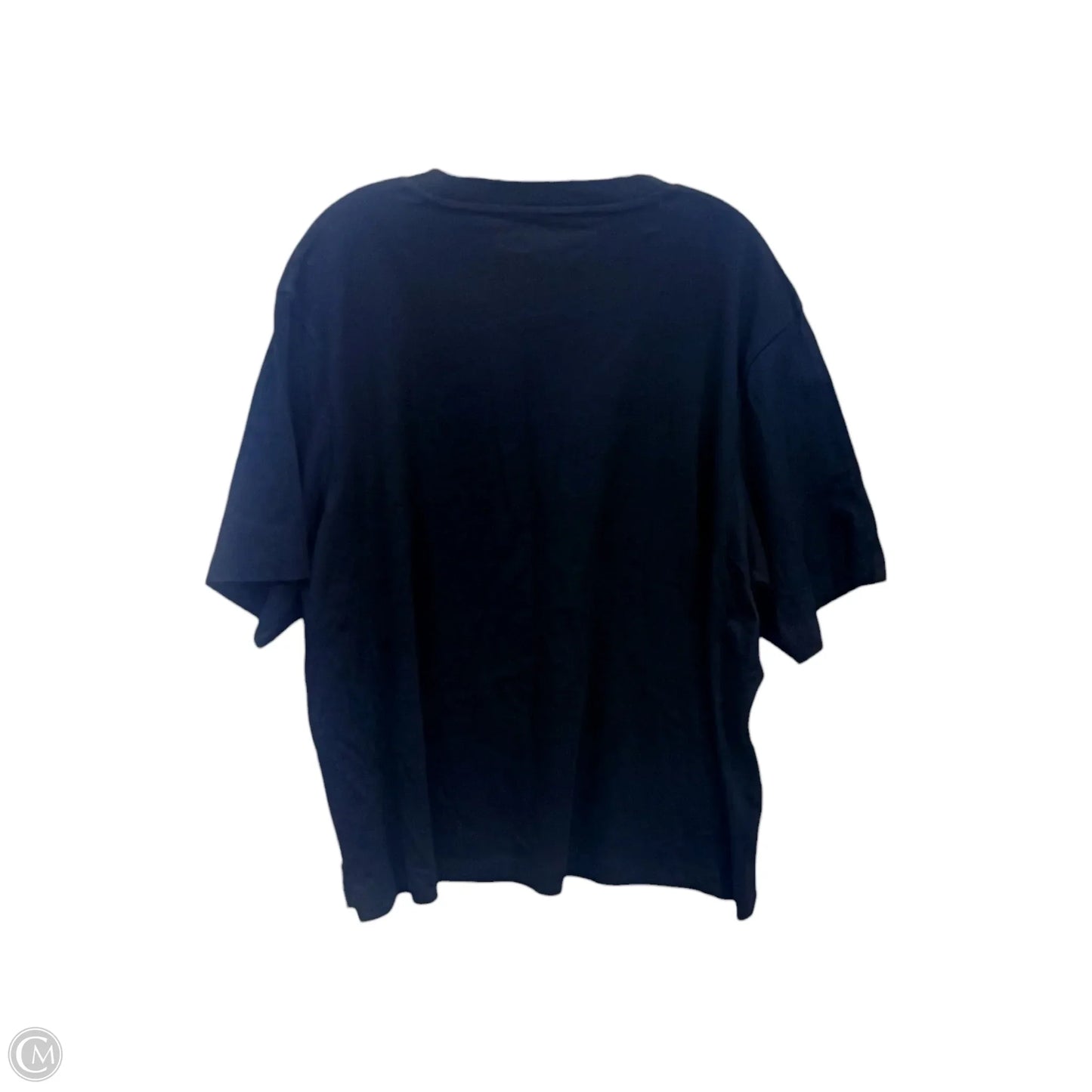 Top Short Sleeve Basic By American Eagle In Black, Size: Xl