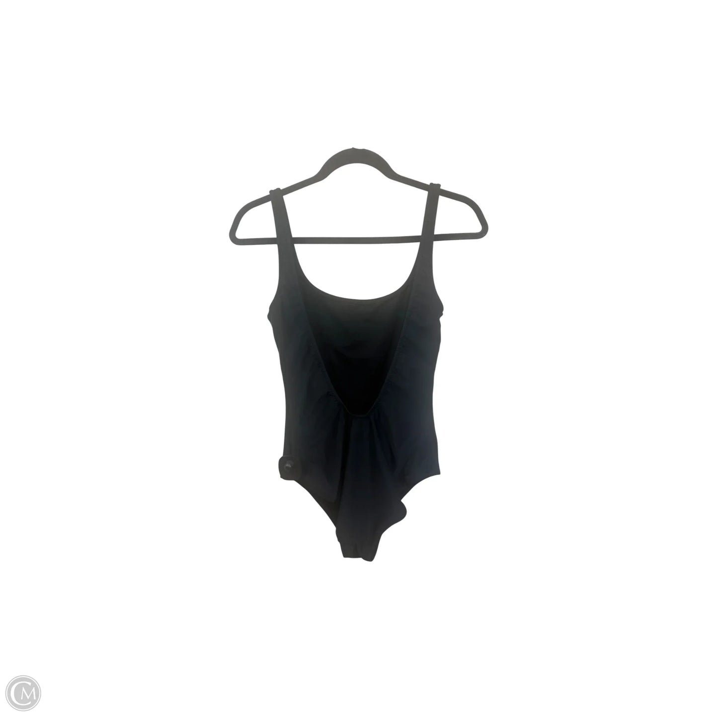 Swimsuit Designer By Moschino In Black & Silver, Size: Xs