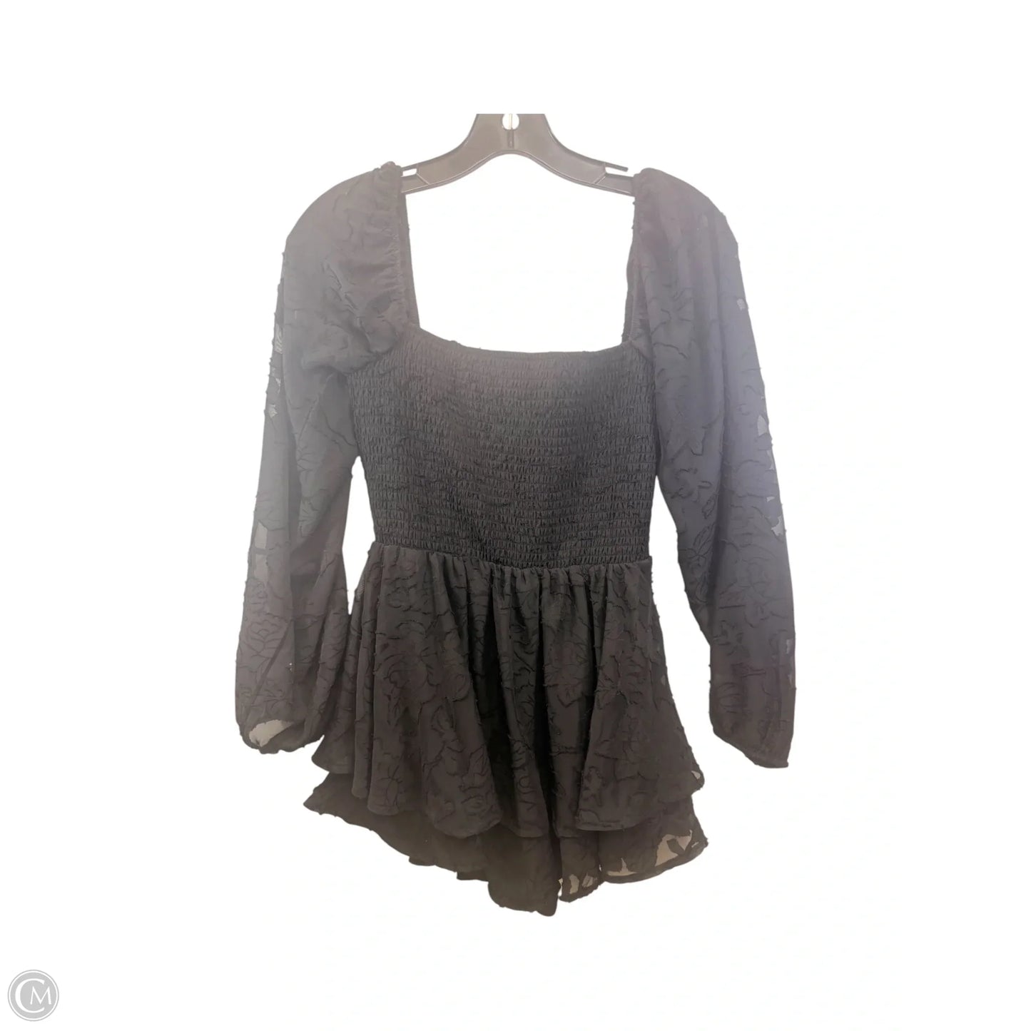 Romper By Justify In Black, Size: M