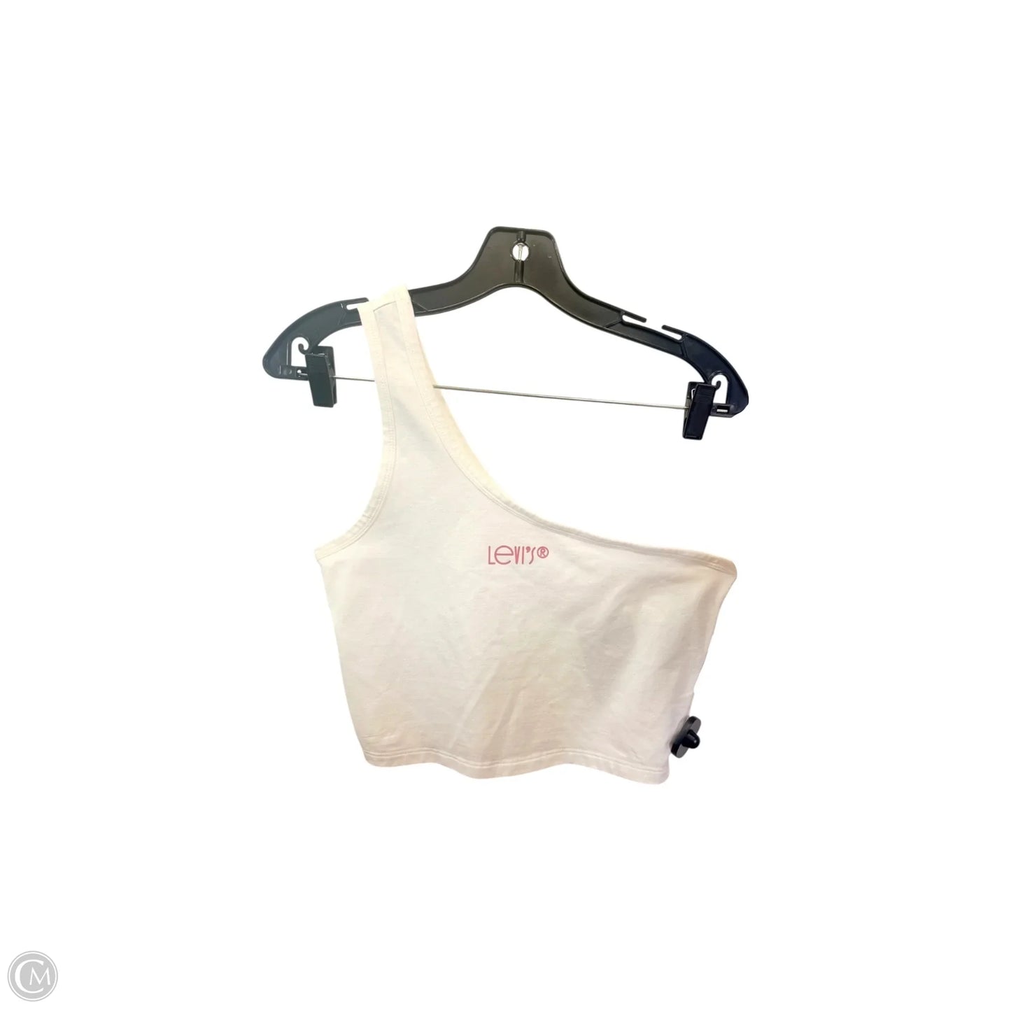 Top Sleeveless By Levis In White, Size: S