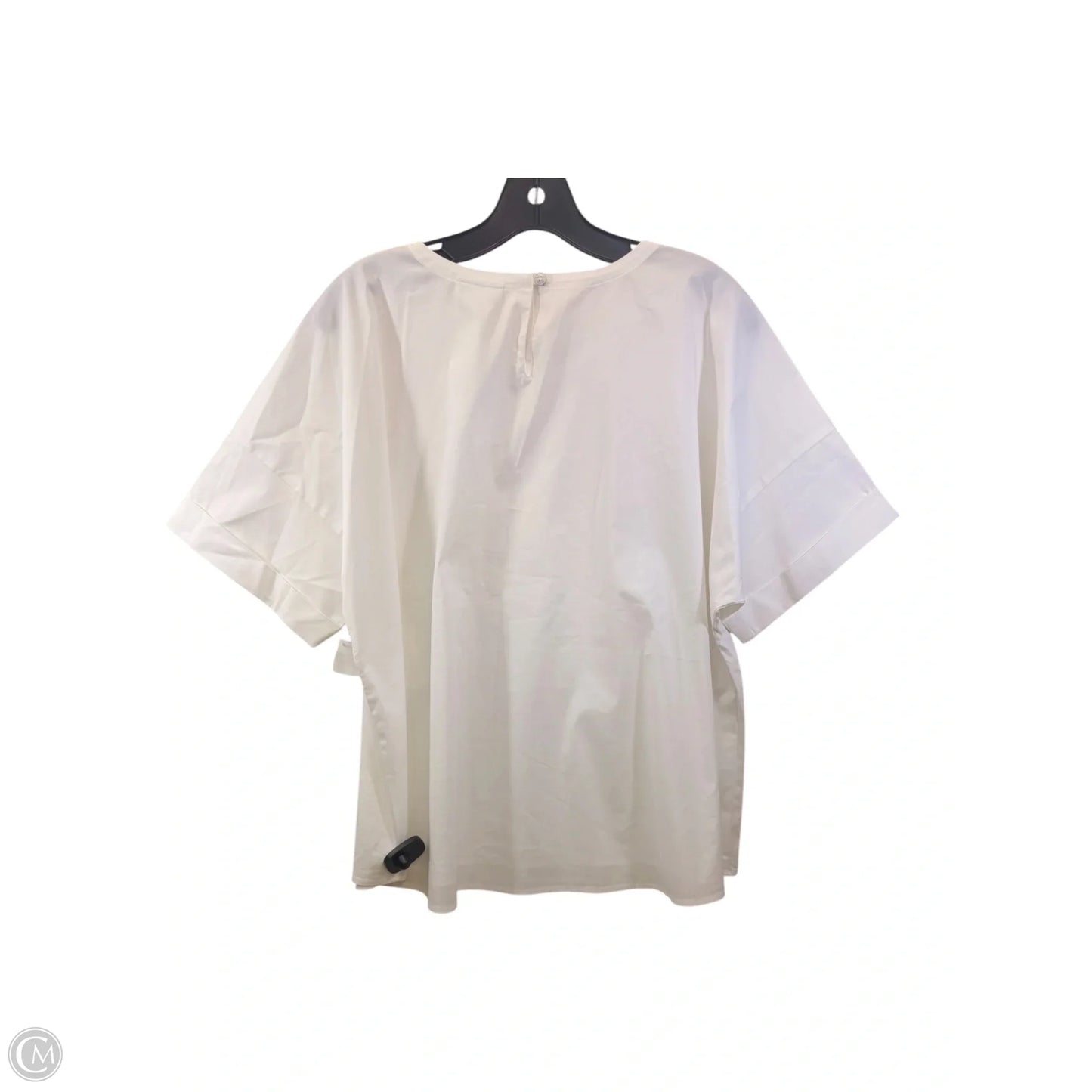 Top Short Sleeve By J. Jill In White, Size: L