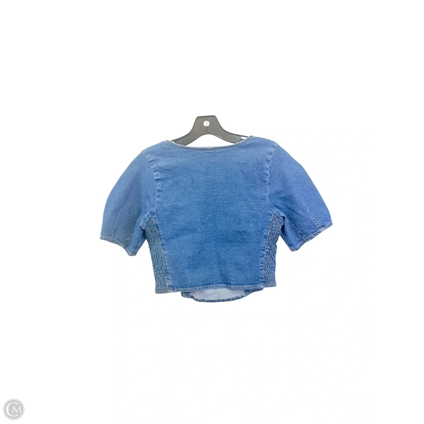 Top Short Sleeve By Old Navy In Blue, Size: Xs