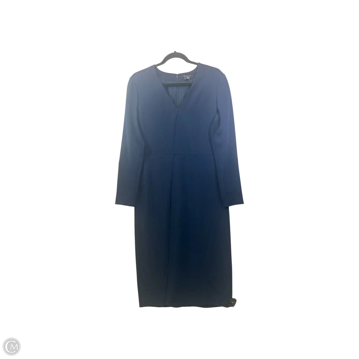 Dress Casual Midi By Theory In Navy, Size: S