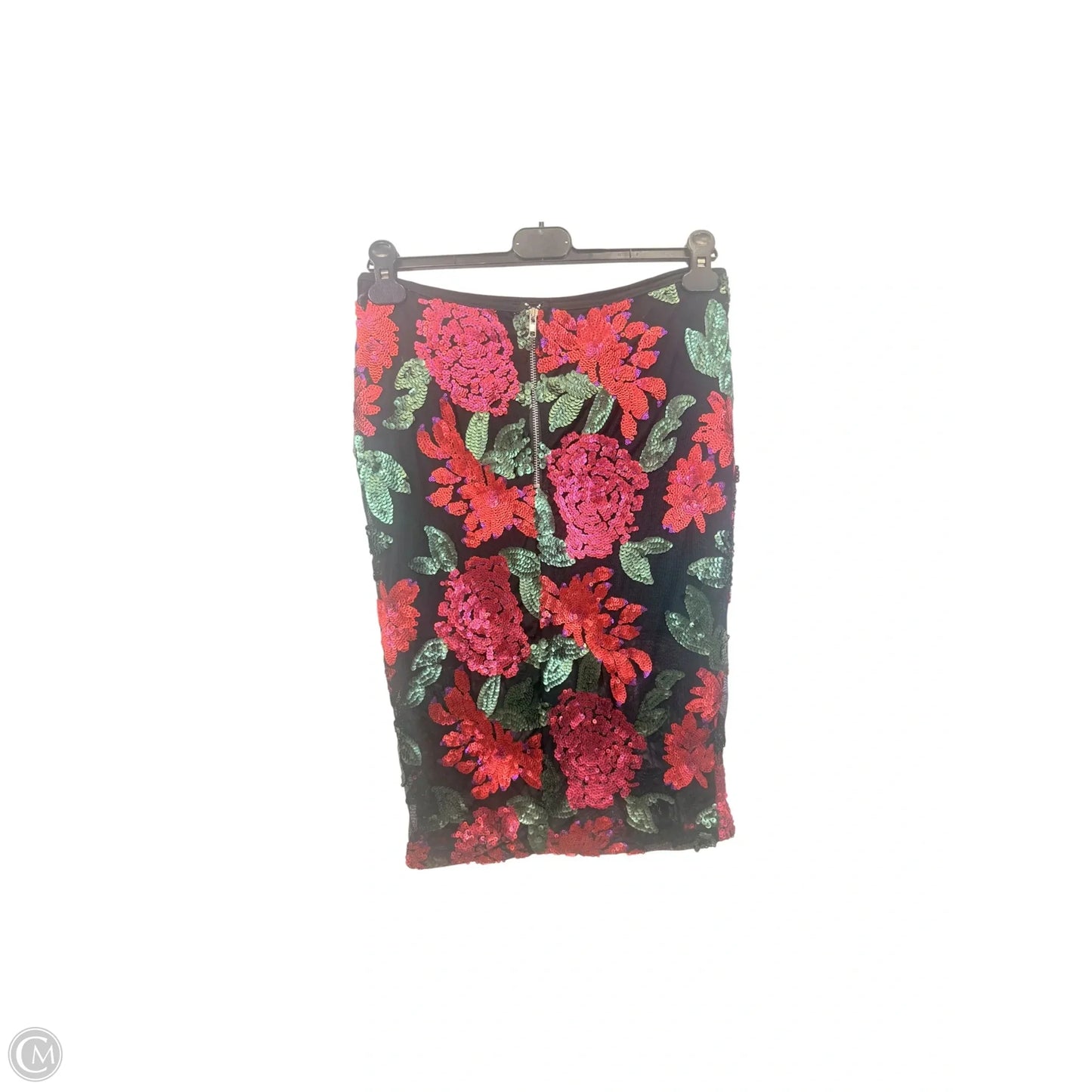 Skirt Midi By Endless Rose In Black & Red, Size: M