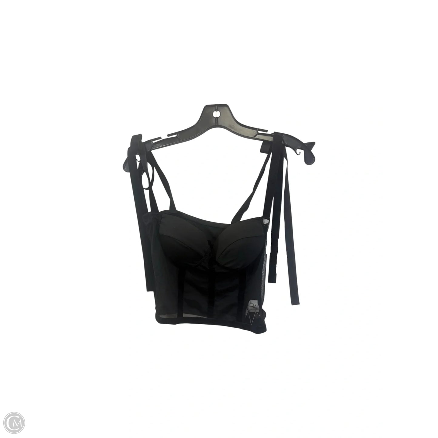 Top Sleeveless By Commense In Black, Size: Xs