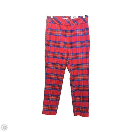 Pants Dress By Charter Club In Plaid Pattern, Size: M