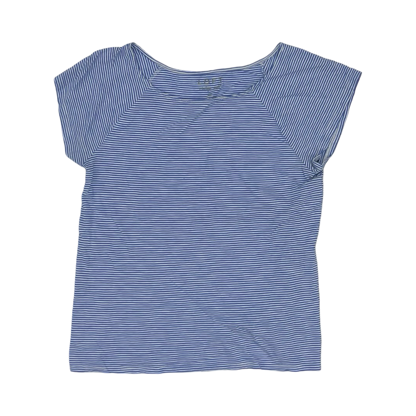 Top Ss By Loft  In Blue & White Size:S