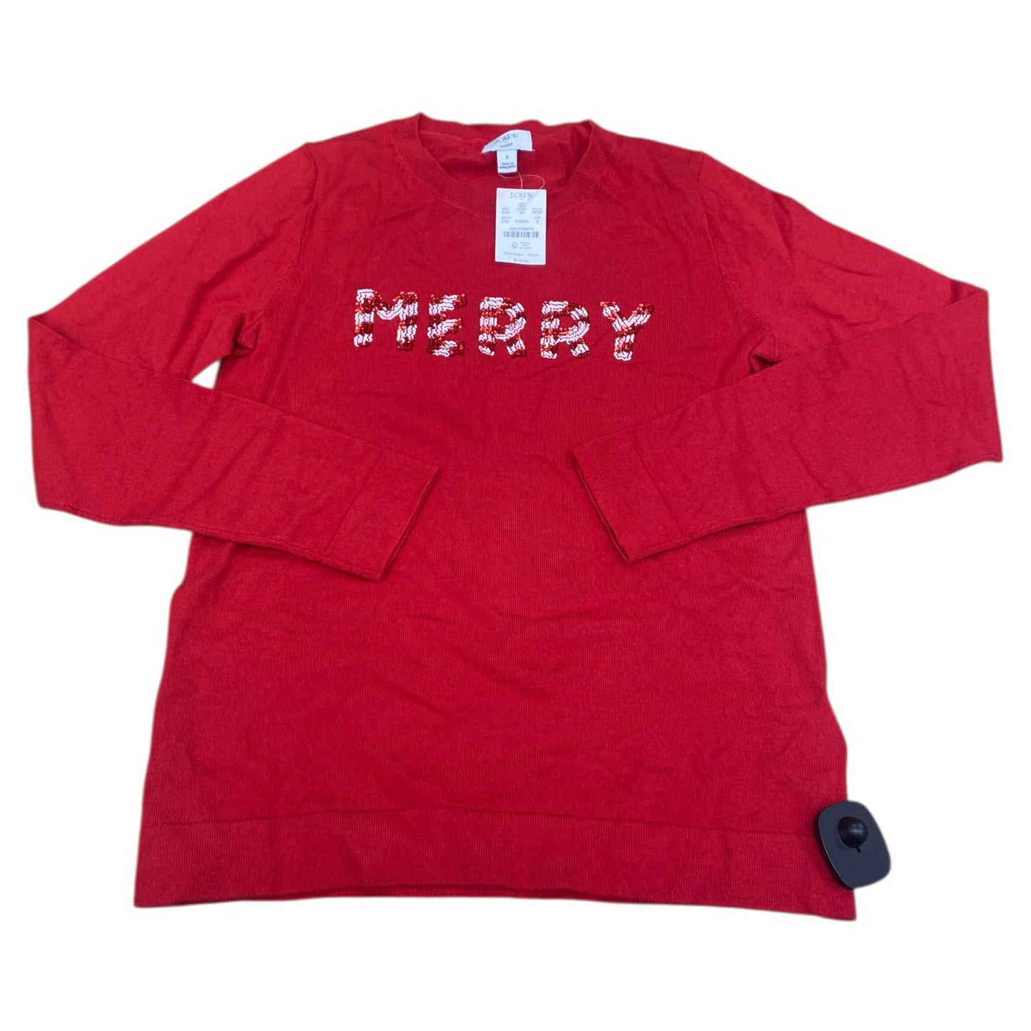 Sweater By J. Crew In Red, Size:S