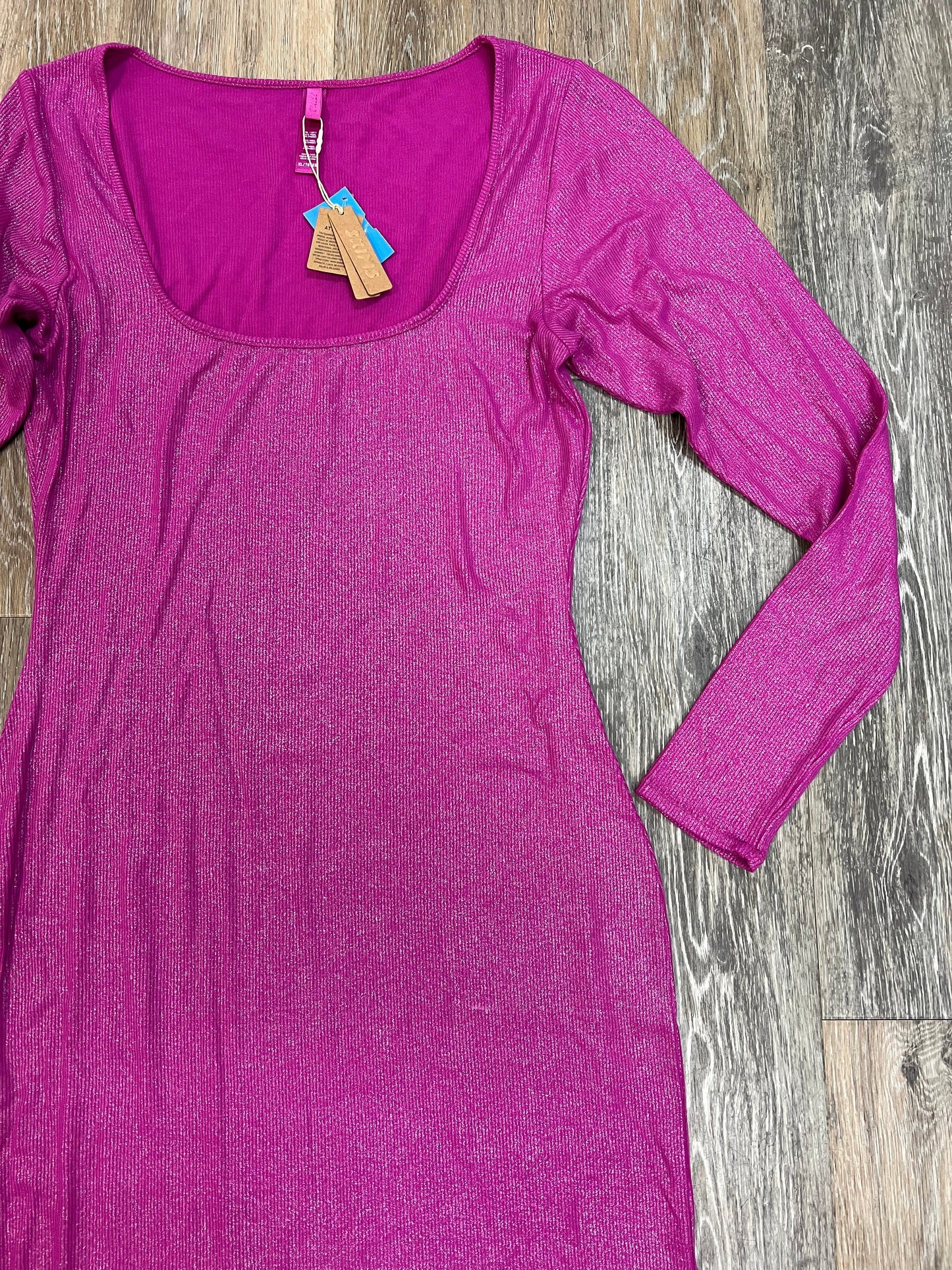 Dress Casual Maxi By Skims In Pink, Size: Xl