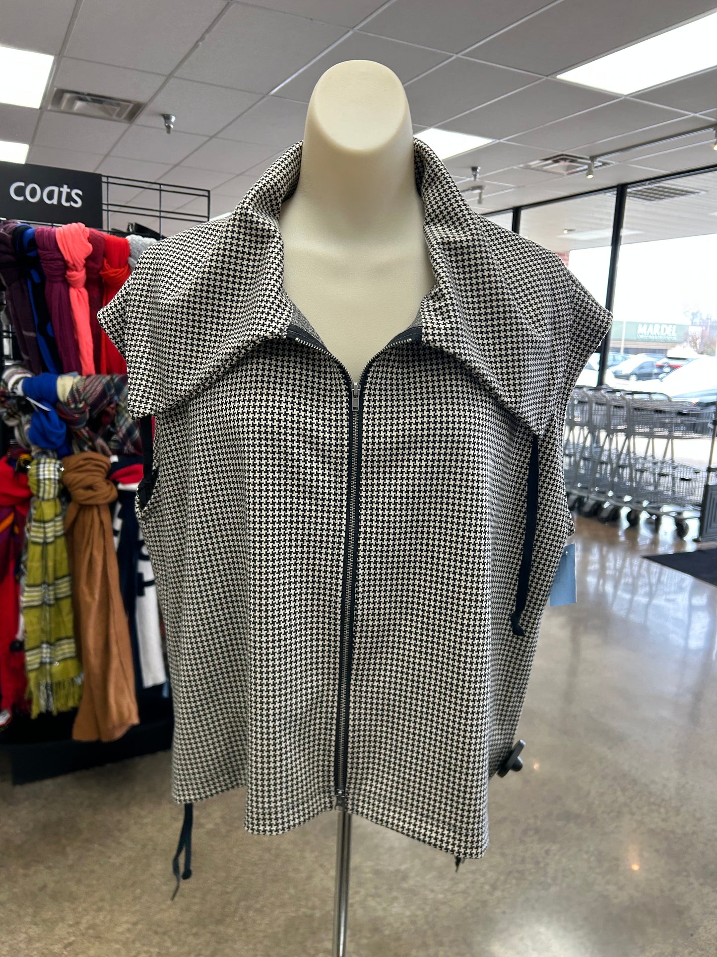 Vest Other By Bryn Walker In Black & Cream, Size:Xxs