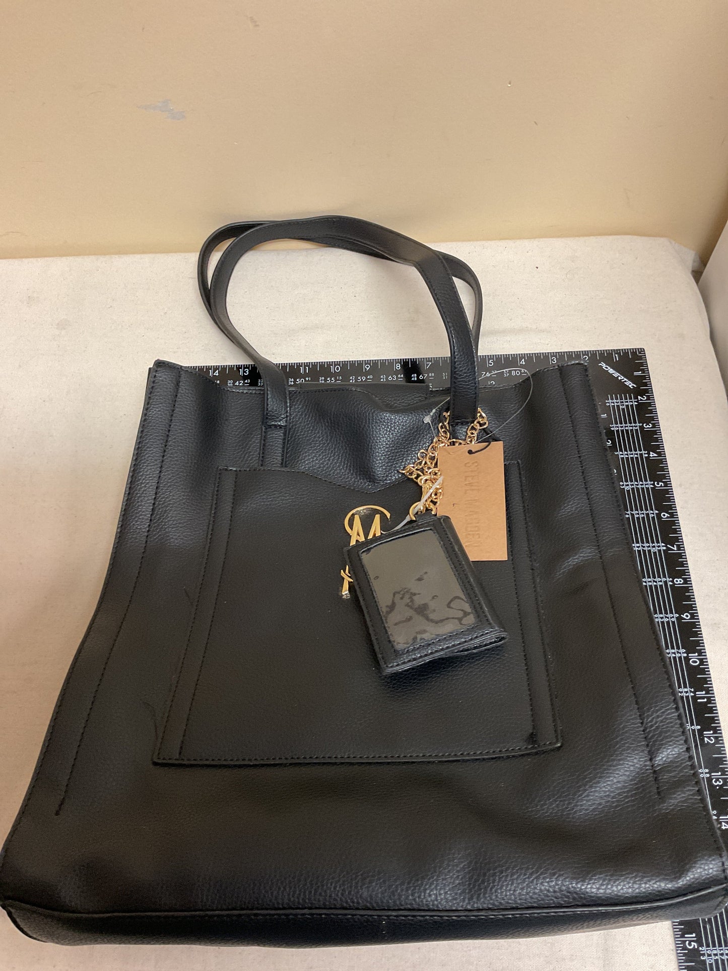 Handbag By Steve Madden In Black, Size:Large