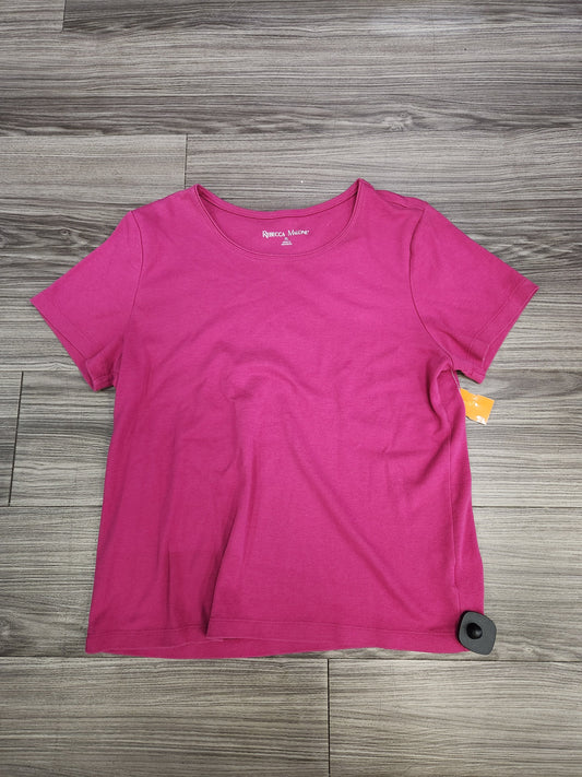 Top Short Sleeve By Rebecca Malone  Size: Xl