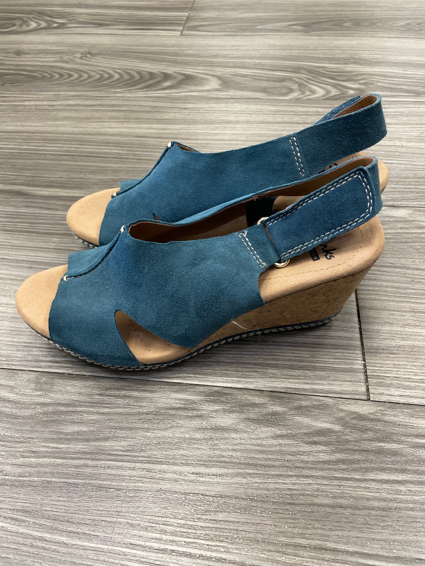 Shoes Heels Wedge By Clarks  Size: 6