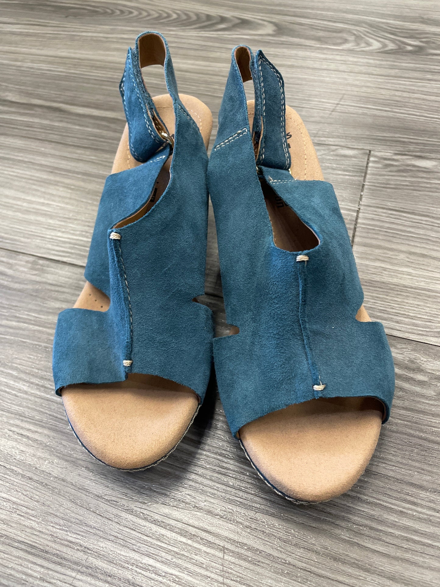 Shoes Heels Wedge By Clarks  Size: 6