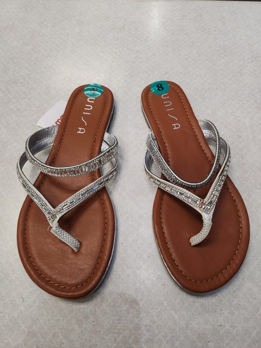 Sandals Flip Flops By Unisa  Size: 8