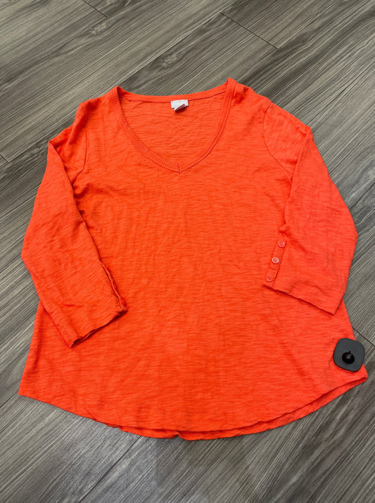 Top 3/4 Sleeve By Chicos  Size: M