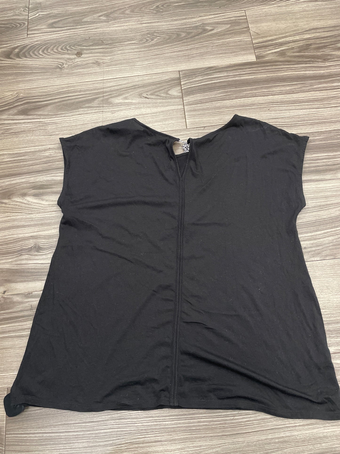 Black Top Short Sleeve Loft, Size L