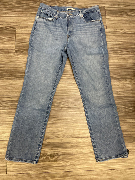 Blue Jeans Straight Levis, Size 12