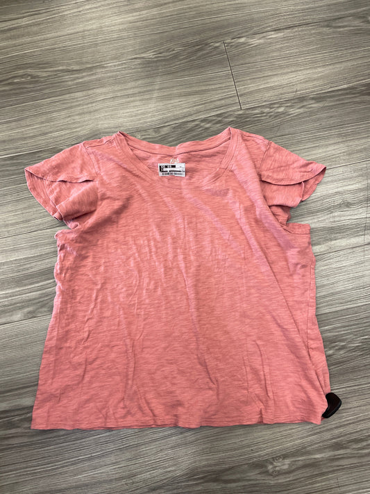 Top Short Sleeve By Ana In Pink, Size: 2x