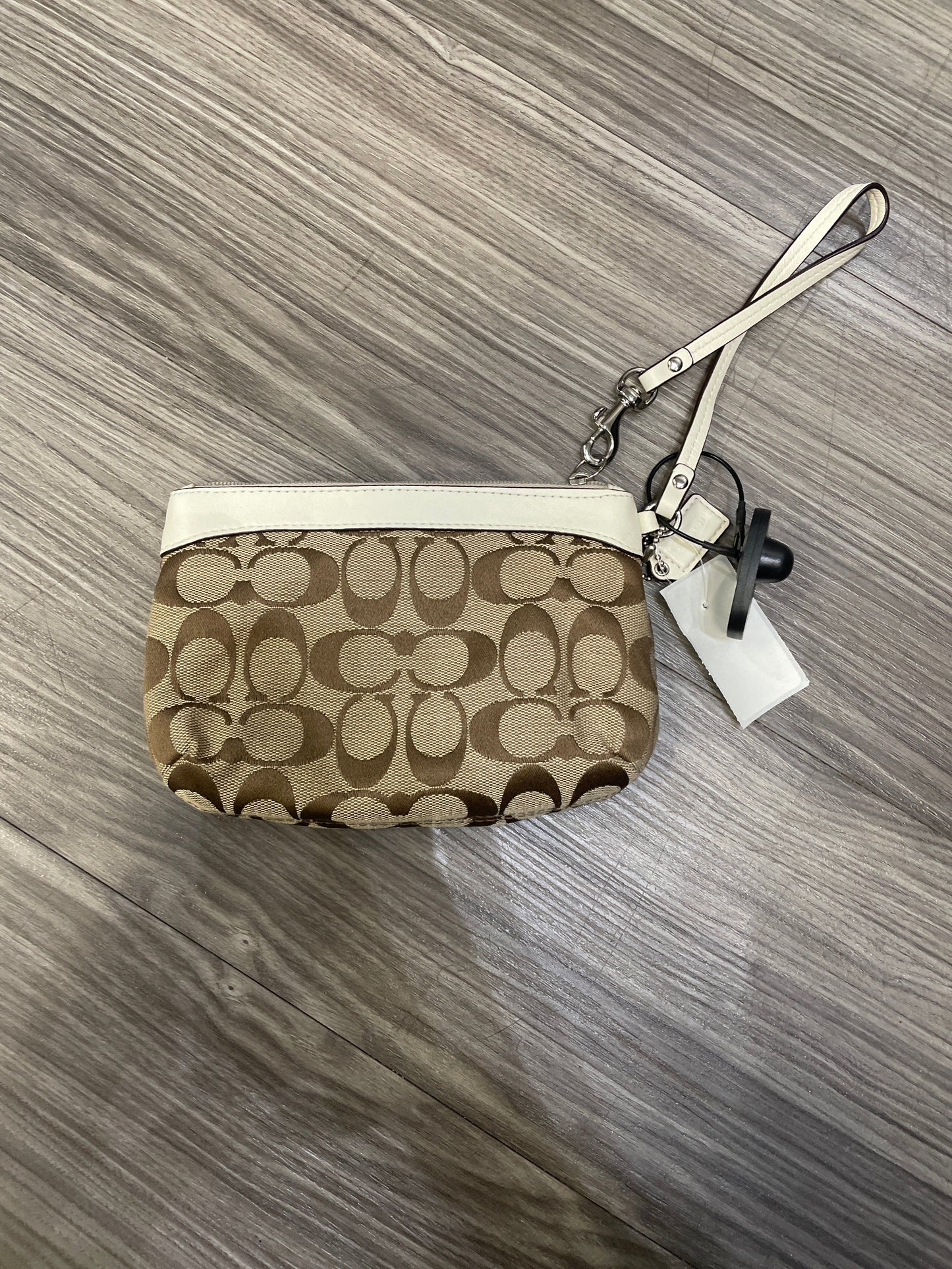 Wristlet Designer By Coach, Size: Medium