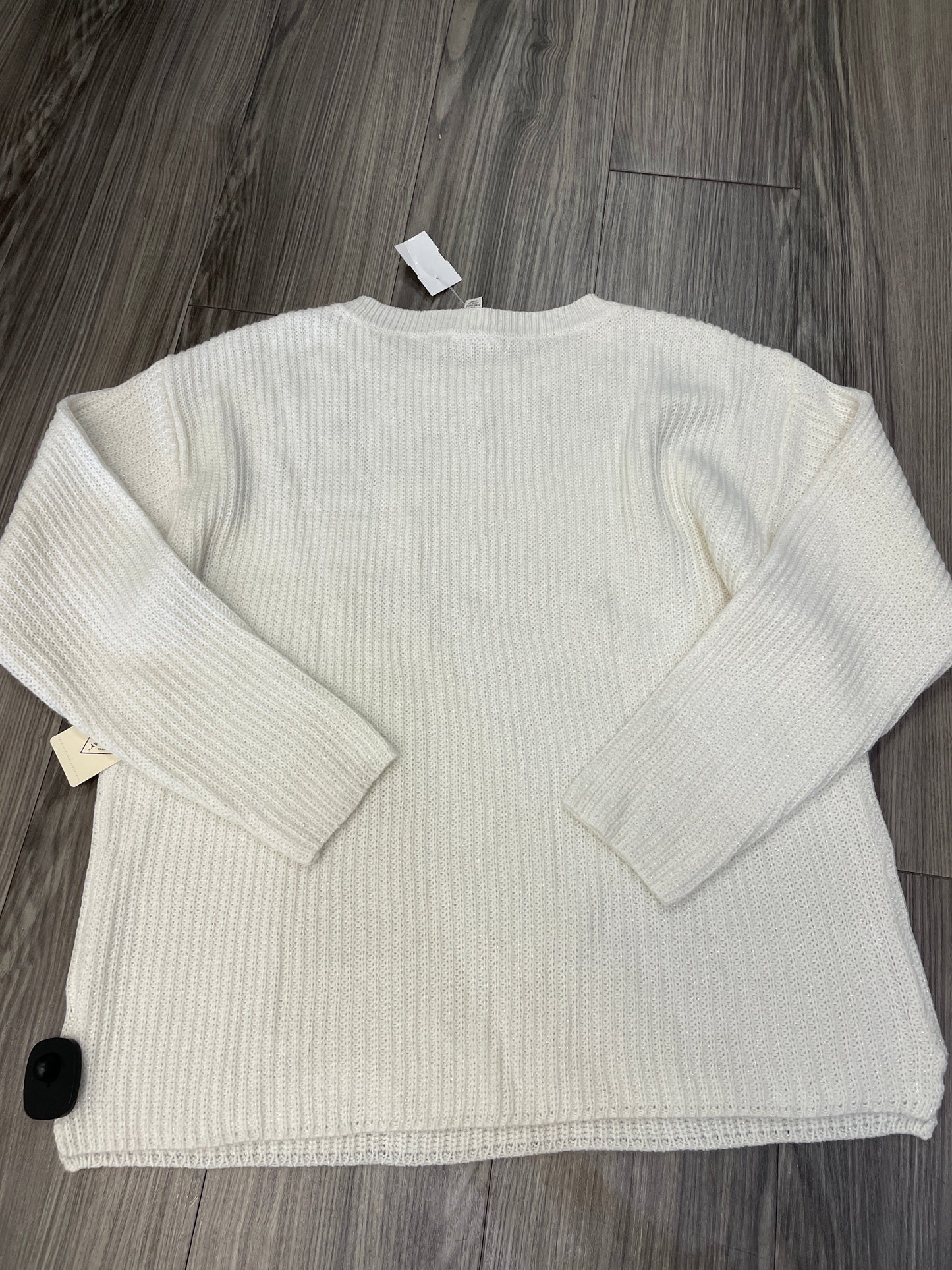 Sweater By St Johns Bay In White, Size: Xl