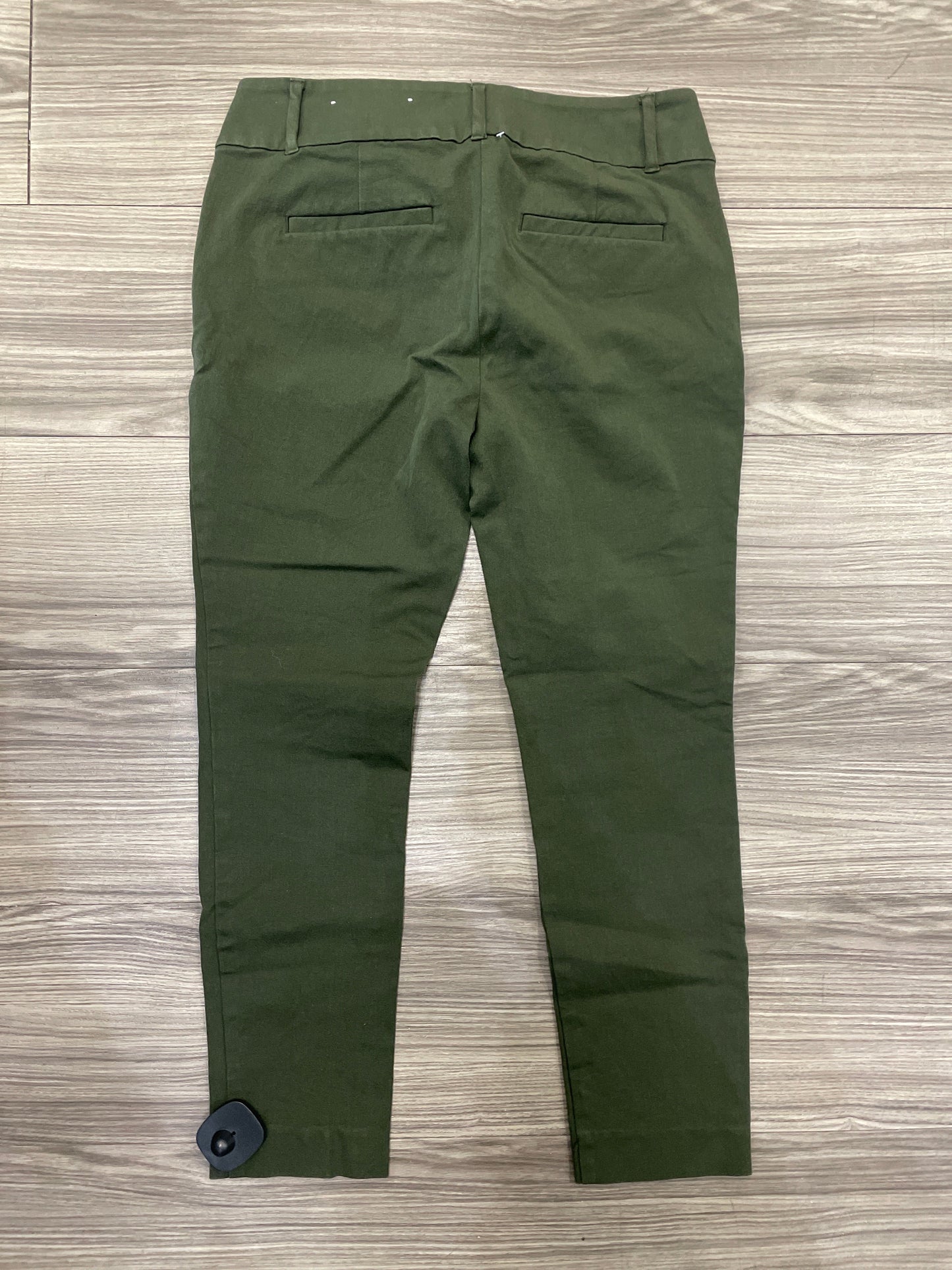 Pants Cropped By Loft In Green, Size: 4p