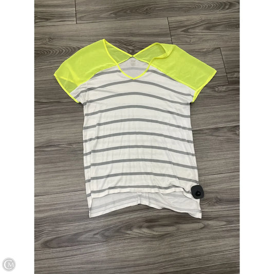 Top Short Sleeve By Ana In Striped Pattern, Size: M