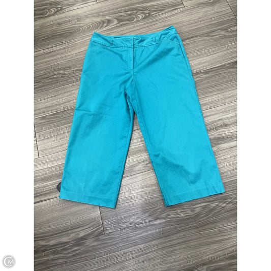 Capris By Worthington In Blue, Size: 8