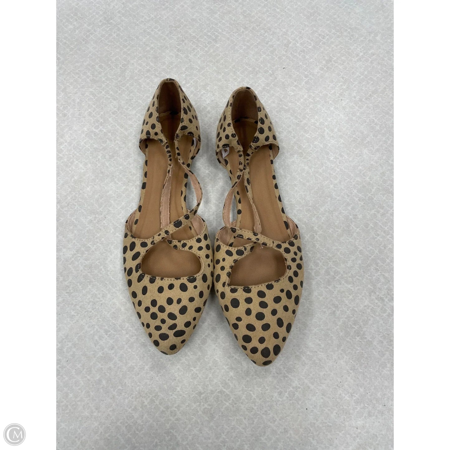 Shoes Flats By Gap In Leopard Print, Size: 8